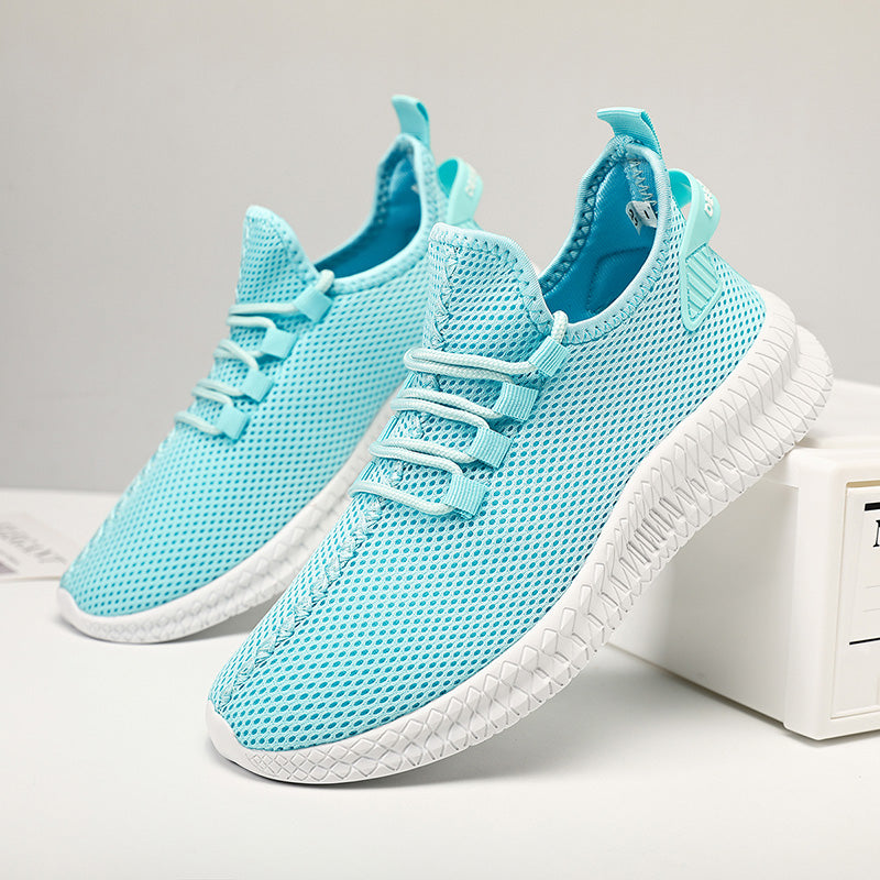 Breathable Platform Running Sneakers for Men – Lightweight Flexible Anti-Slip Casual Shoes