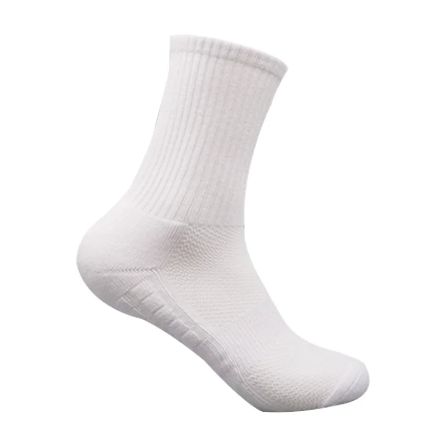 Men's Black & White Sport Socks – 20-Pack Crew Socks for Everyday Wear