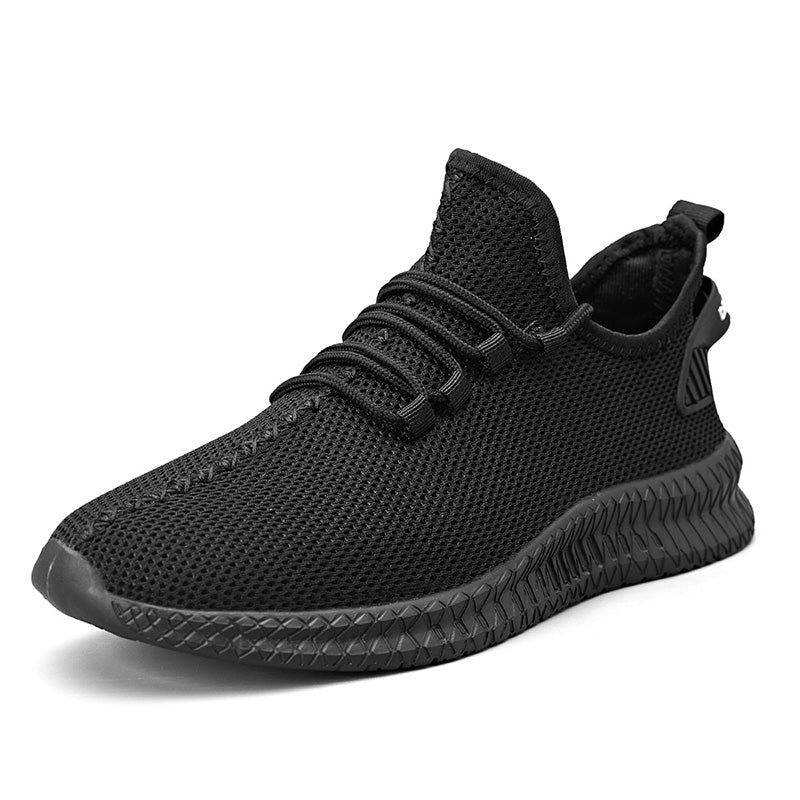 Breathable Platform Running Sneakers for Men – Lightweight Flexible Anti-Slip Casual Shoes