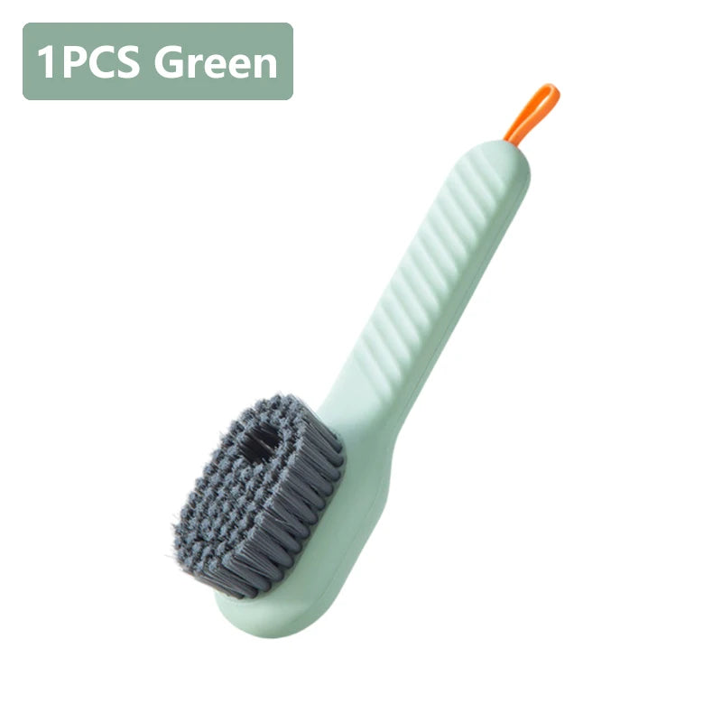 Soft Bristle Shoe & Clothes Cleaning Brush – Liquid Applicator Scrubber, 1 or 2 Pack