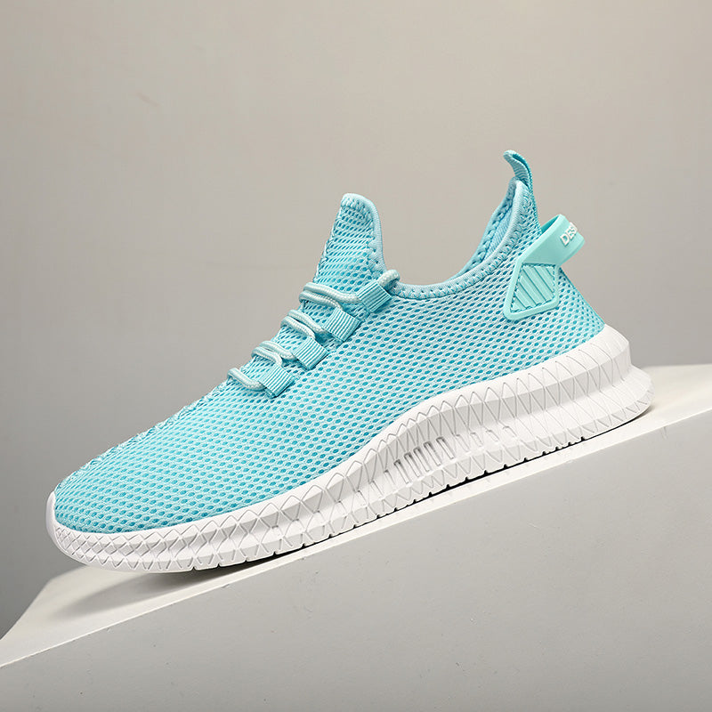 Breathable Platform Running Sneakers for Men – Lightweight Flexible Anti-Slip Casual Shoes