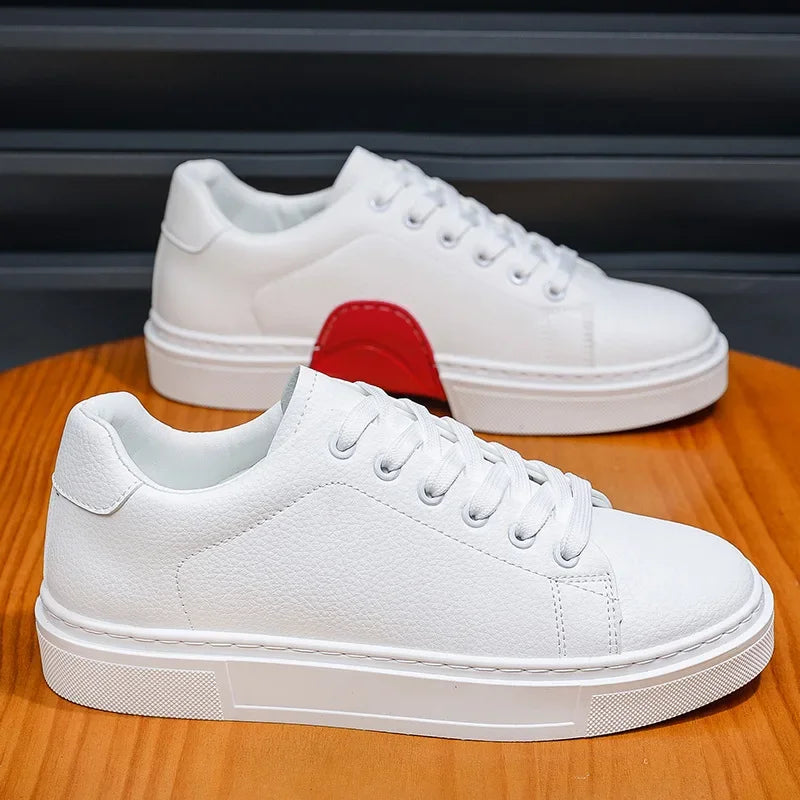 Men's Casual Flat Shoes – Versatile Slip-On Loafers with Rubber Sole
