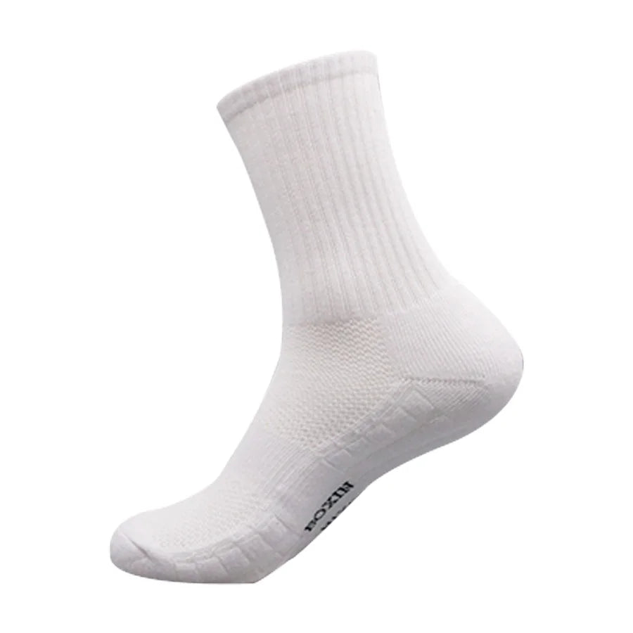Men's Black & White Sport Socks – 20-Pack Crew Socks for Everyday Wear