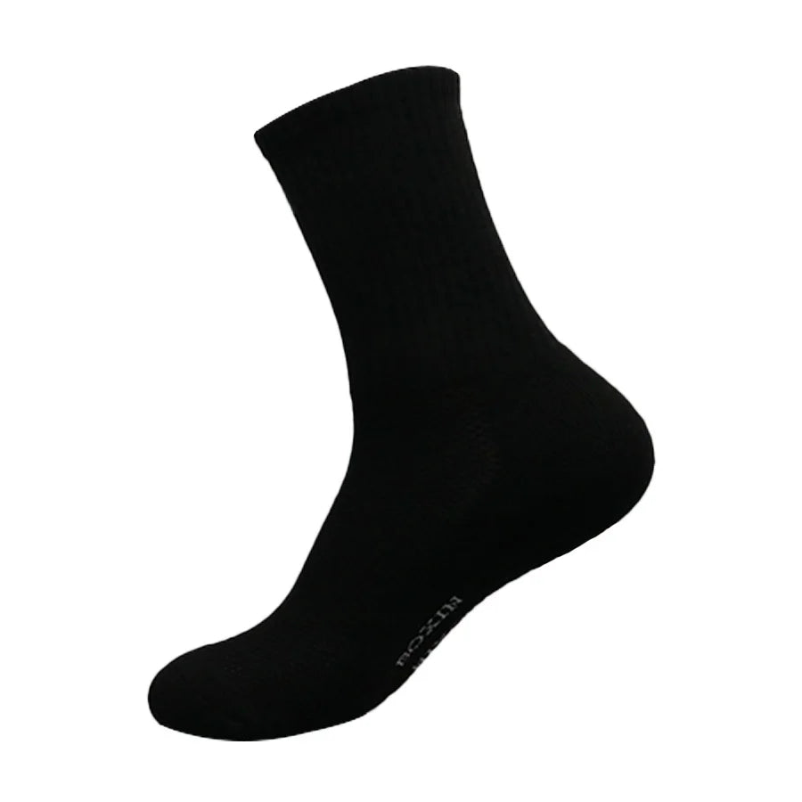Men's Black & White Sport Socks – 20-Pack Crew Socks for Everyday Wear